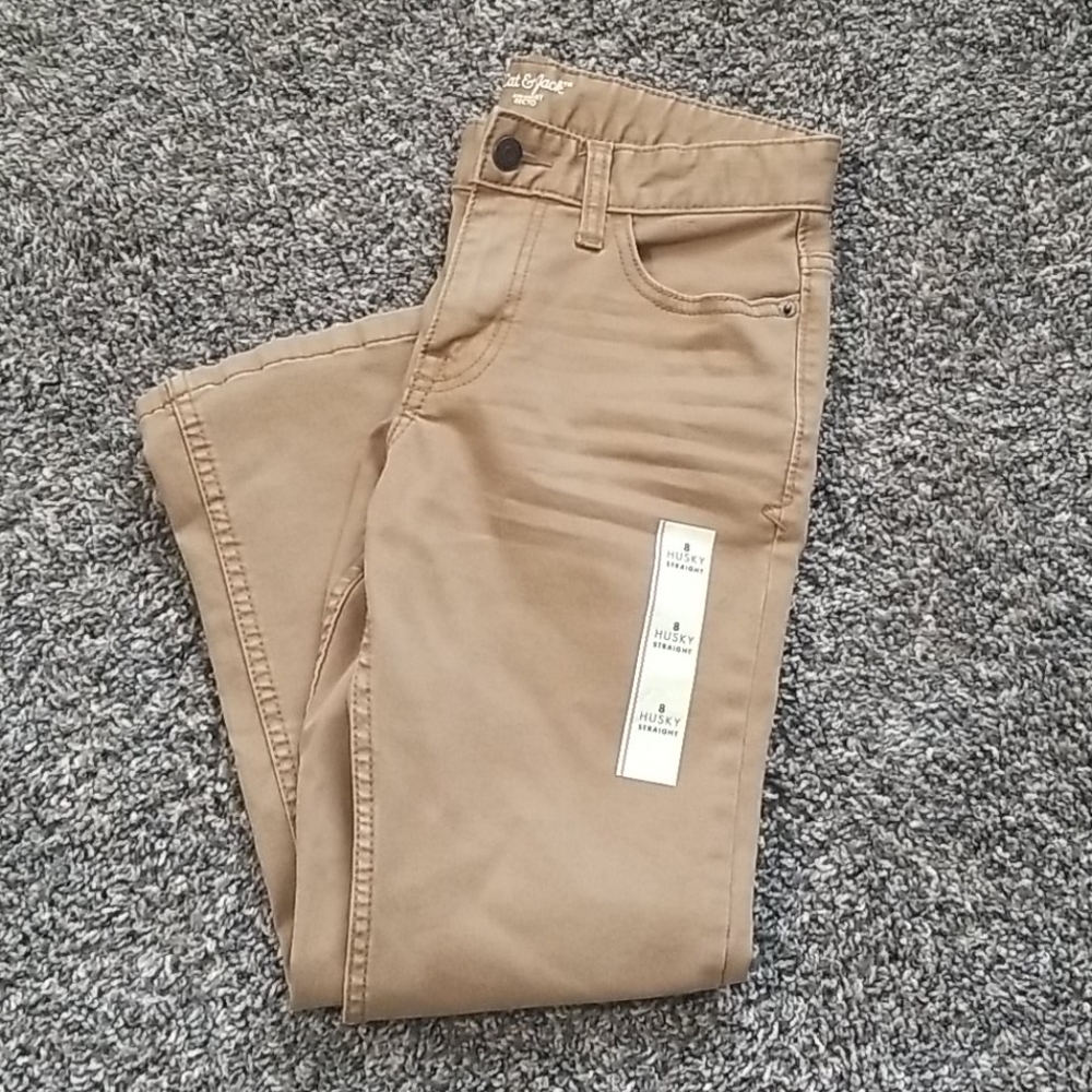 Boys 8 Husky Khakis